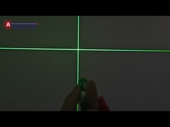 ماژول دیود لیزری خط متقاطع 520nm 10mW ابزار تراز لیزر شعاع سبز و خود تراز