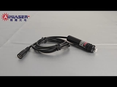 ژنراتور لیزری 360 درجه خط یکنواخت عرض خط باریک توزیع خوب سبز 520nm 30mW