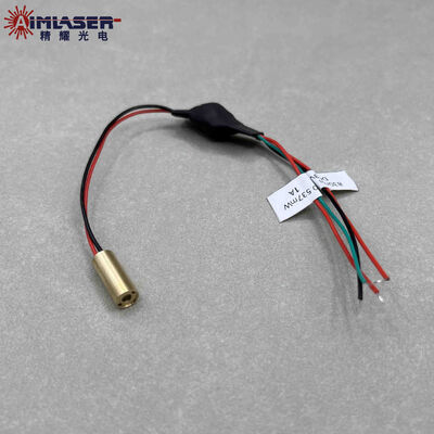 850nm Infrared Laser Diode Module Dual Power 5mW / 50mW Switchable Φ6×12mm Compact Size for Laser Sighting and Night Vision