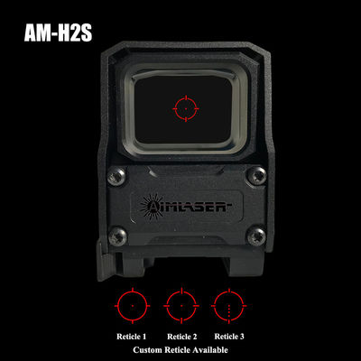 AH-H2S Military Grade Holographic Weapon Sight Night Vision Compatible 1200G Shockproof IP68 Waterproof