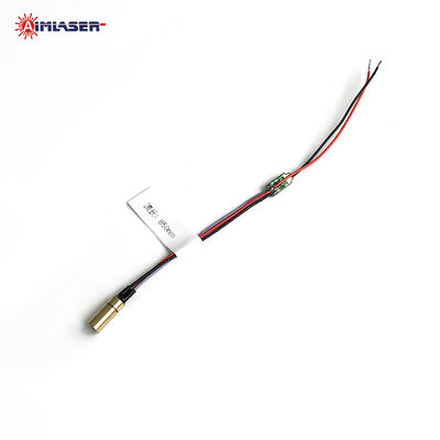 ماژول لیزر IR کوچک 850nm 1mW 5mW Φ4x10mm Φ6x12mm برای چشم انداز لیزر اسلحه و بینایی شبانه