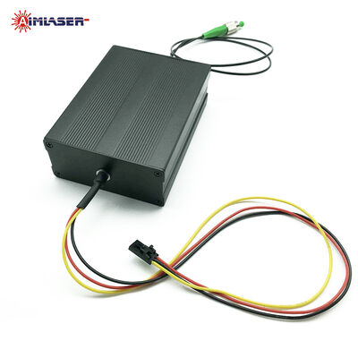 ماژول دیود لیزری با فیبر تک حالت 660 nm 50 mW 4μm با راننده TTL